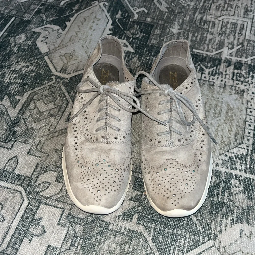 Cole Haan zerogrand casual suede sneakers size 7.5